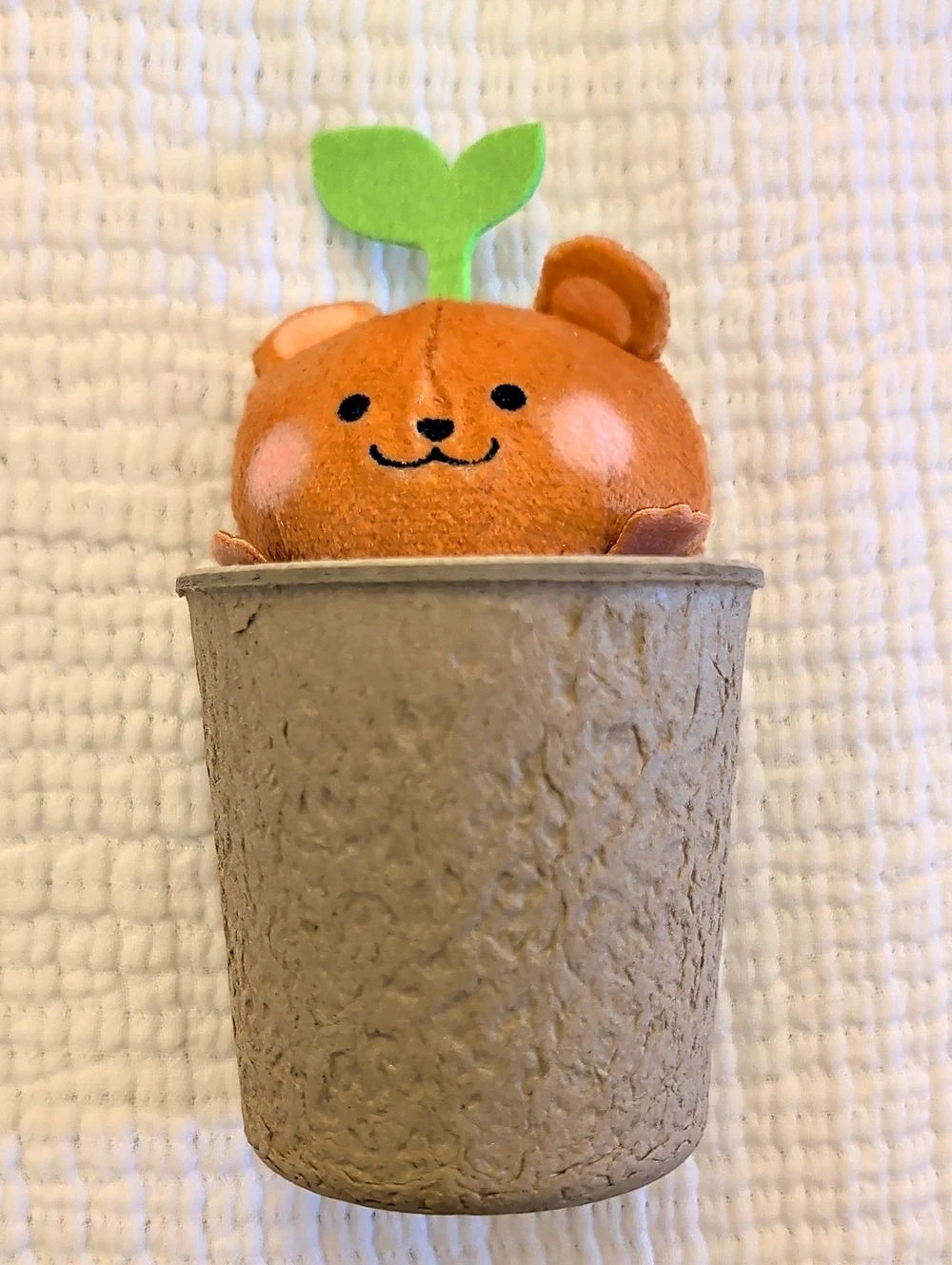 Sakuties Brown Sprout Plush Toy From Just Play